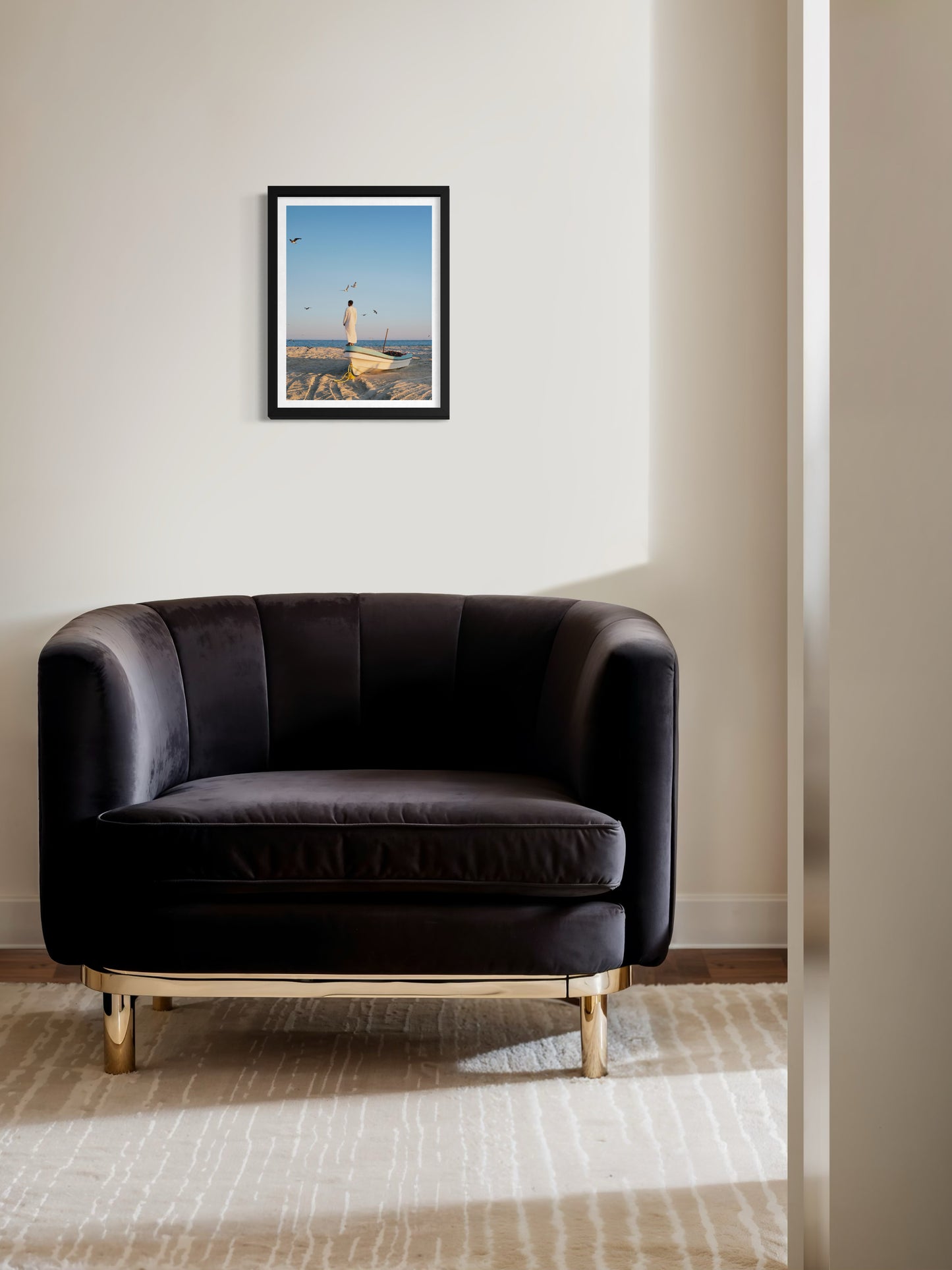 Vers la Mer d'Arabie - 40x30